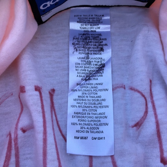 Adidas Women Orange Jacket Long Sleeve Athletic T - Picture 5 of 7